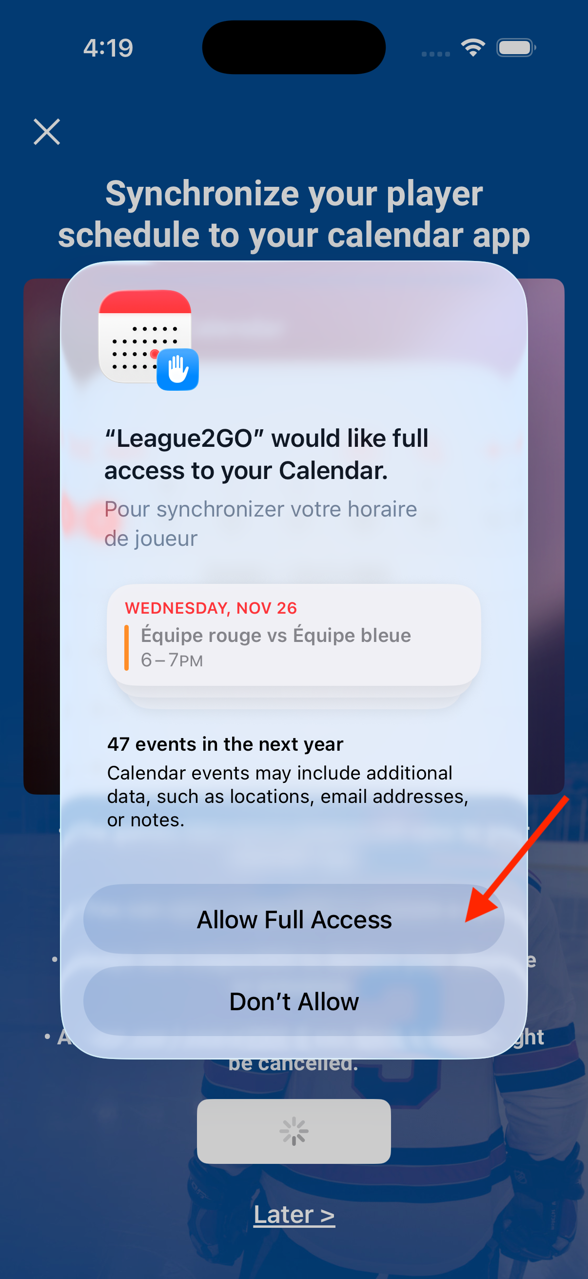Calendar permission iOS' style='max-width:300px !important;